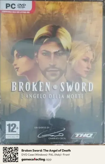 Broken Sword: The Angel of Death Computer, Italy box front