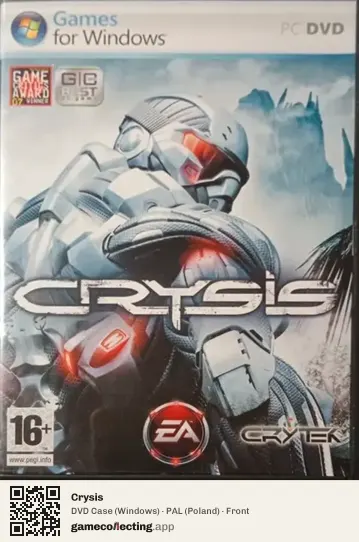 Crysis Computer, Poland box front