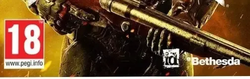 Doom, the PEGI square on its front