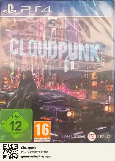 Cloudpunk PlayStation 4, Germany box front