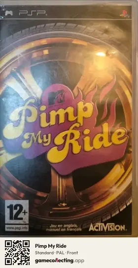 Pimp My Ride PlayStation Portable, PAL box front