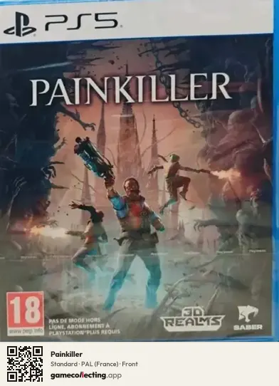 Painkiller PlayStation 5, France box front