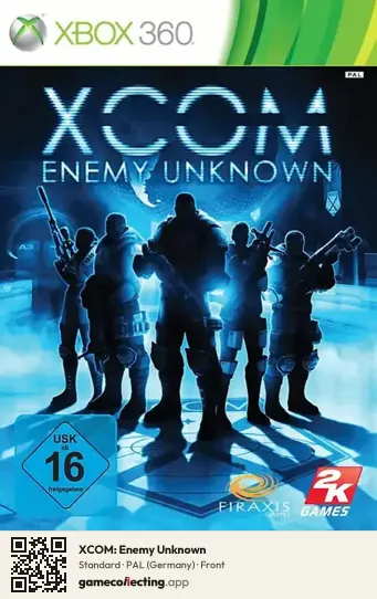 XCOM: Enemy Unknown Xbox 360, Germany box front