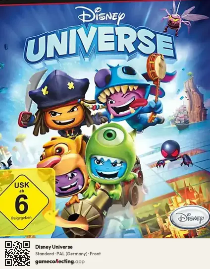 Disney Universe PlayStation 3, Germany box front