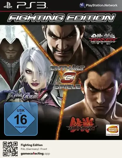 Fighting Edition PlayStation 3, Germany box front