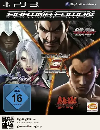 Fighting Edition PlayStation 3, Germany box front