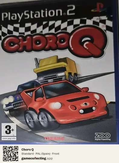 Choro Q PlayStation 2, Spain box front