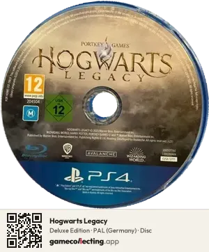 Hogwarts Legacy PlayStation 4, PAL disc