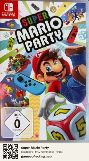 Super Mario Party Nintendo Switch, Germany box front
