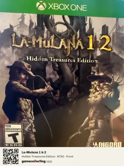 La-Mulana 1 & 2 Xbox One, NTSC box front