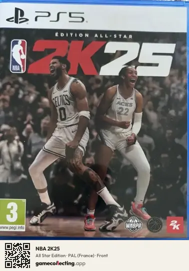 NBA 2K25 PlayStation 5, France box front
