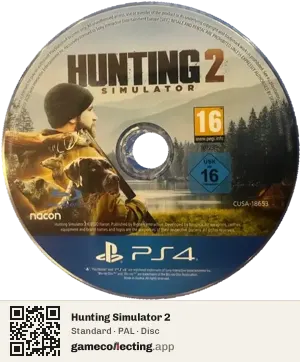 Hunting Simulator 2 PlayStation 4, PAL disc