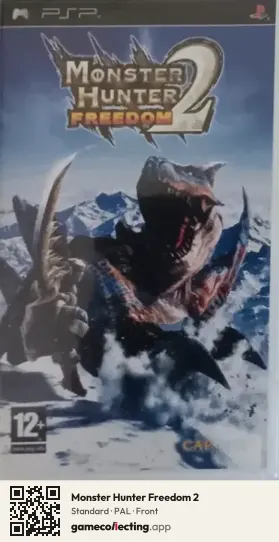 Monster Hunter Freedom 2 PlayStation Portable, PAL box front