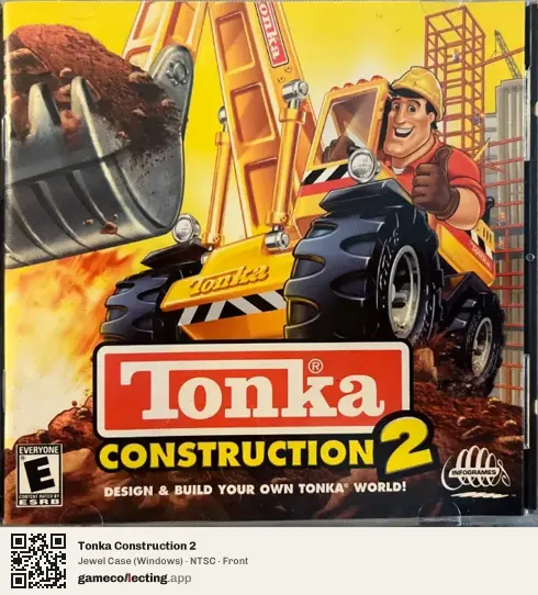 Tonka Construction 2 Computer, NTSC box front