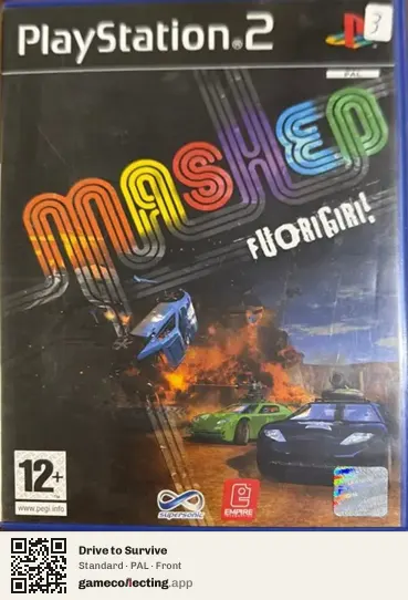 Drive to Survive PlayStation 2, PAL box front