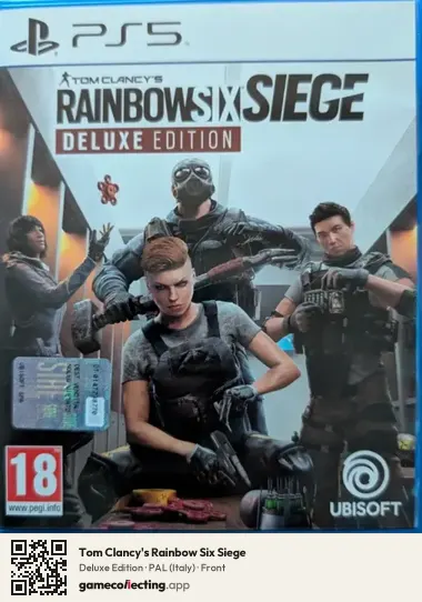 Tom Clancy's Rainbow Six Siege PlayStation 5, Italy box front