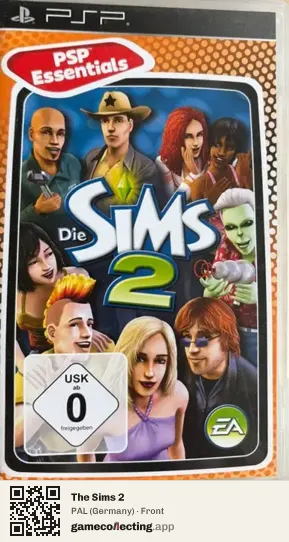 The Sims 2 PlayStation Portable, Germany box front