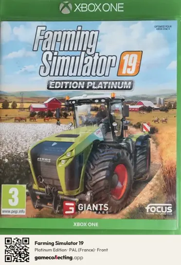 Farming Simulator 19 Xbox One, France box front
