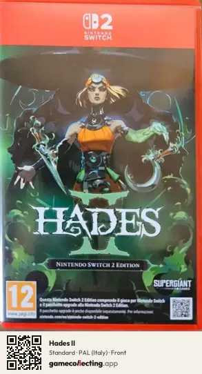 Hades II Nintendo Switch 2, Italy box front