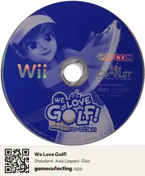We Love Golf! Nintendo Wii, Asia disc