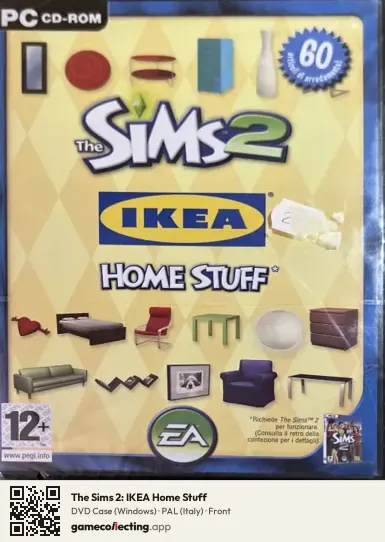 The Sims 2: IKEA Home Stuff Computer, Italy box front