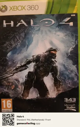 Halo 4 Xbox 360, Netherlands box front