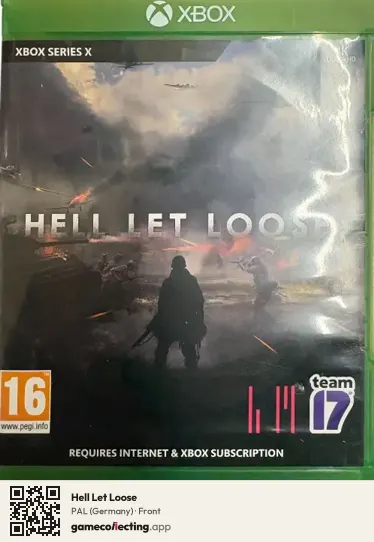 Hell Let Loose Xbox Series X, Germany box front
