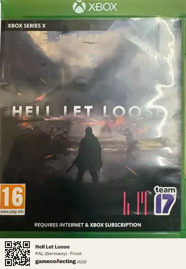 Hell Let Loose Xbox Series X, Germany box front