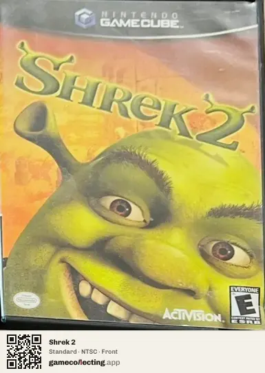 Shrek 2 Nintendo GameCube, NTSC box front