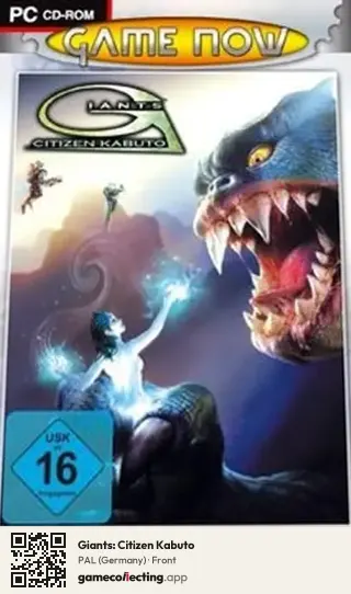 Giants: Citizen Kabuto Computer, Germany box front
