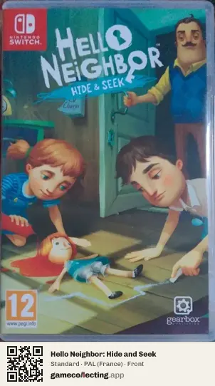 Hello Neighbor: Hide and Seek Nintendo Switch, France box front