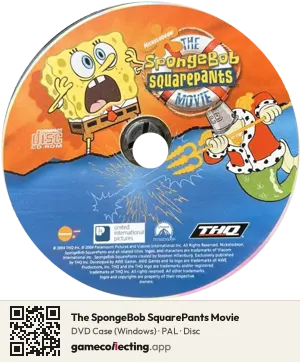 The SpongeBob SquarePants Movie Computer, PAL disc