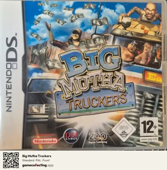 Big Mutha Truckers Nintendo DS, PAL box front
