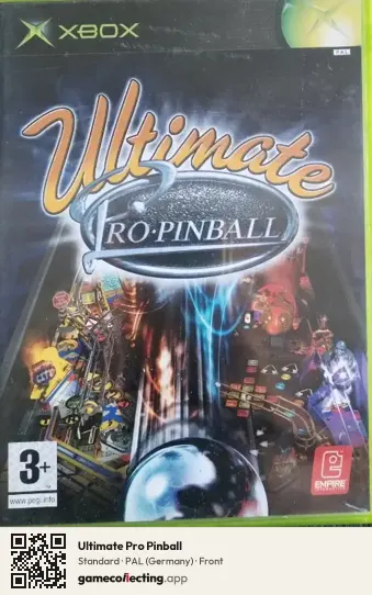 Ultimate Pro Pinball Xbox, Germany box front