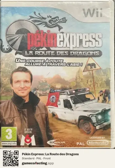 Pékin Express: La Route des Dragons Nintendo Wii, PAL box front