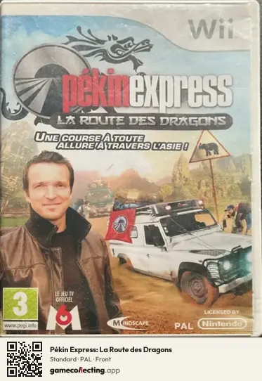 Pékin Express: La Route des Dragons Nintendo Wii, PAL box front
