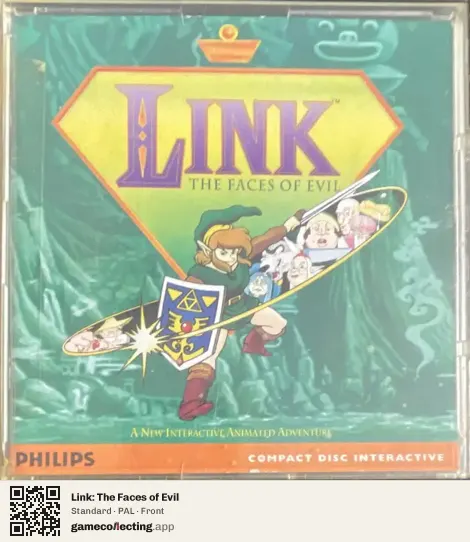 Link: The Faces of Evil Philips CD-i, PAL box front