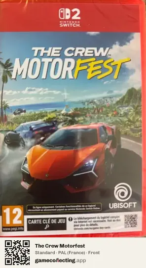 The Crew Motorfest Nintendo Switch 2, France box front