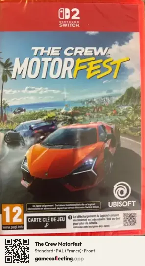 The Crew Motorfest Nintendo Switch 2, France box front