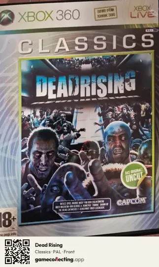 Dead Rising Xbox 360, PAL box front
