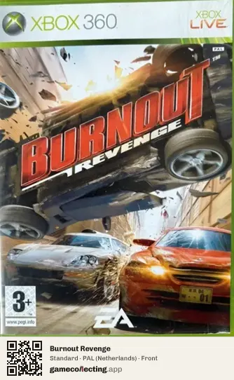 Burnout Revenge Xbox 360, Netherlands box front