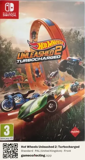 Hot Wheels Unleashed 2: Turbocharged Nintendo Switch, United Kingdom box front