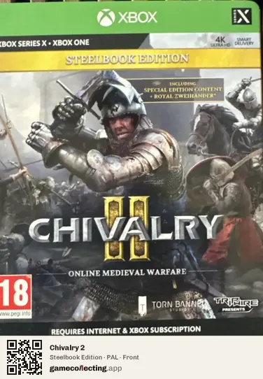 Chivalry 2 Xbox Series X, PAL box front