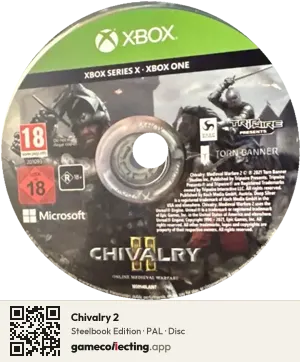 Chivalry 2 Xbox Series X, PAL disc