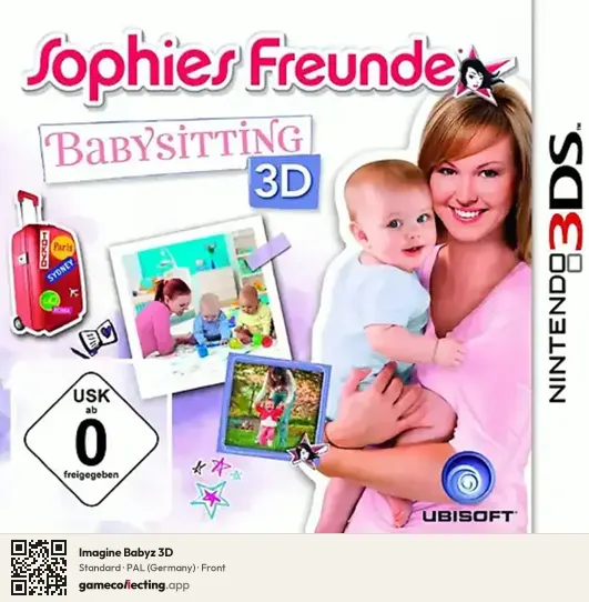Imagine Babyz 3D Nintendo 3DS, Germany box front