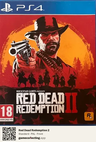 Red Dead Redemption 2 PlayStation 4, PAL box front
