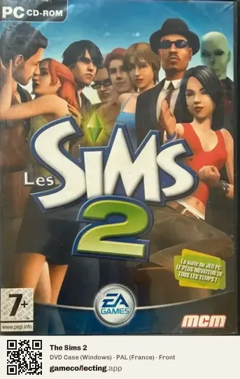 The Sims 2 Computer, France box front