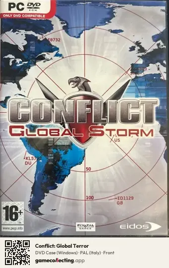 Conflict: Global Terror Computer, Italy box front