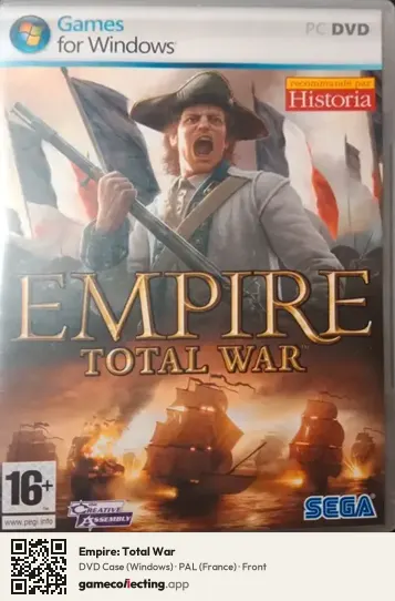 Empire: Total War Computer, France box front