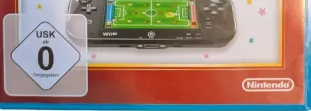 Wii Party U, the USK square on its front